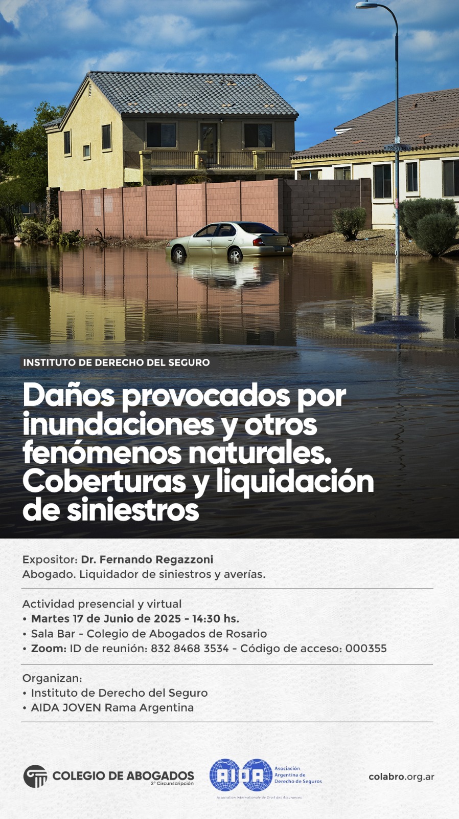 Daños provocados por inundaciones y otros fenómenos naturales. Coberturas y liquidación de siniestros. - 17/06/2025